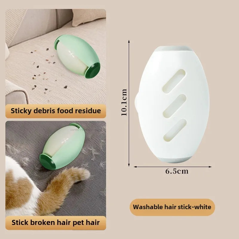 Set of 2 Reusable Lint Rollers - Remove Hair and Lint from Clothes Without Refills