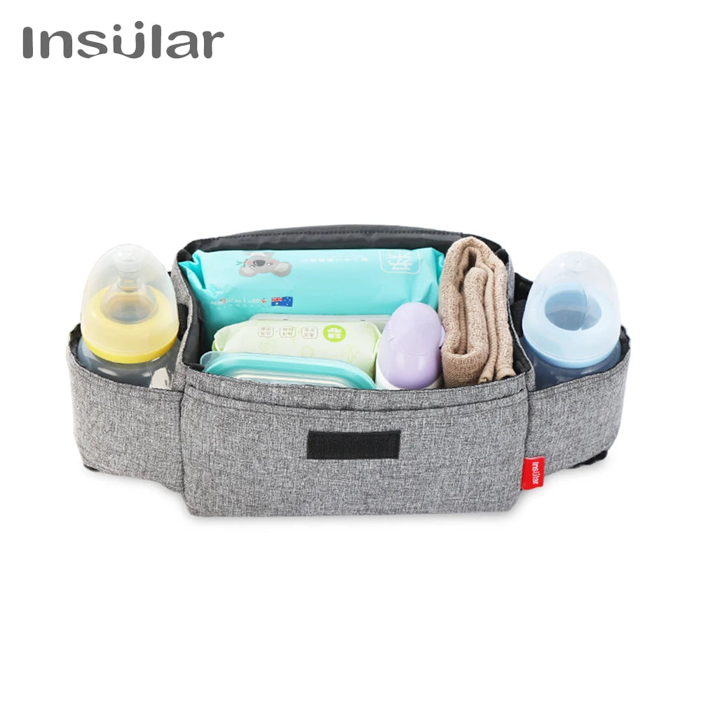 Stroller Organizer Bag - Practical Solution for Baby Bottles and Accessories