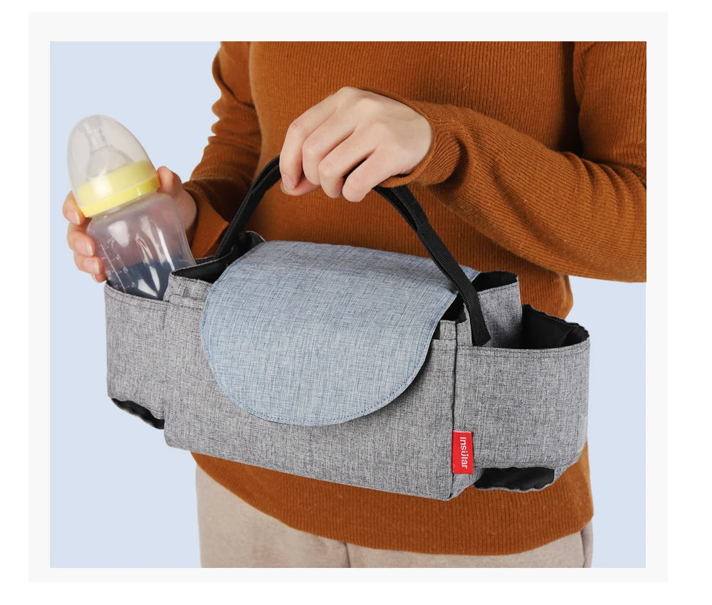 Stroller Organizer Bag - Practical Solution for Baby Bottles and Accessories