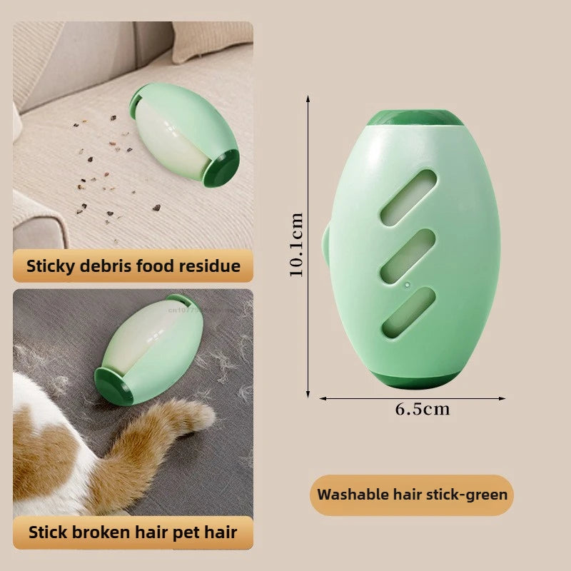 Set of 2 Reusable Lint Rollers - Remove Hair and Lint from Clothes Without Refills