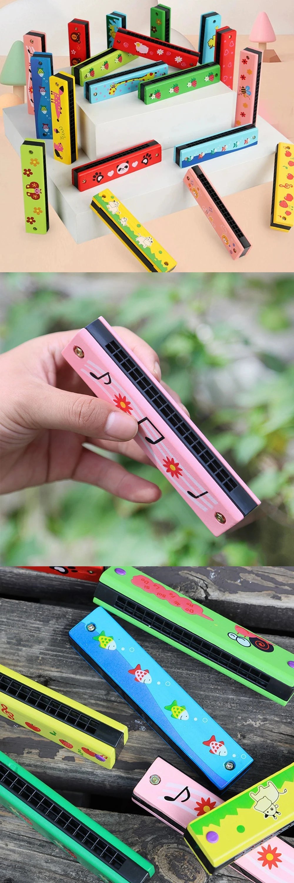 Small harmonica - various colors