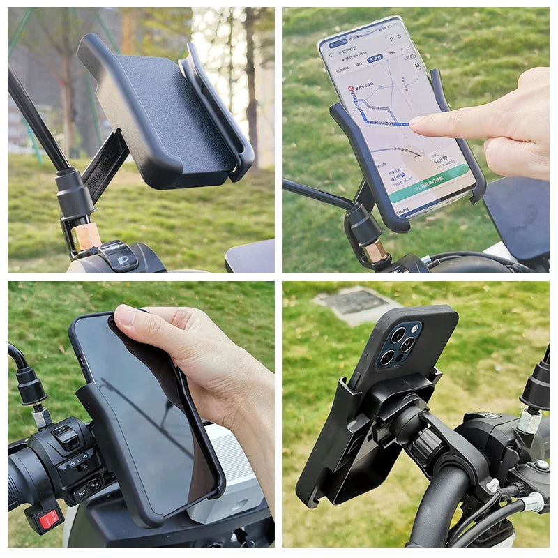 Universal Stroller Phone Holder - Hands-Free &amp; 360° Rotation to Keep Baby Entertained